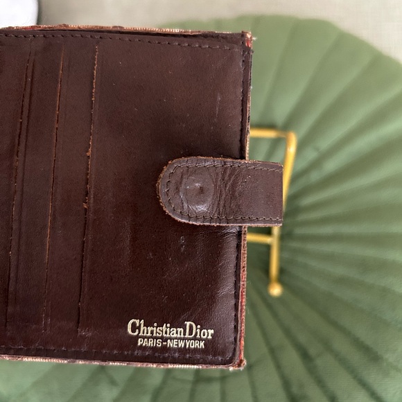DIOR AUTHENTIC CANVAS/LEATHER WALLET - Picture 8 of 8